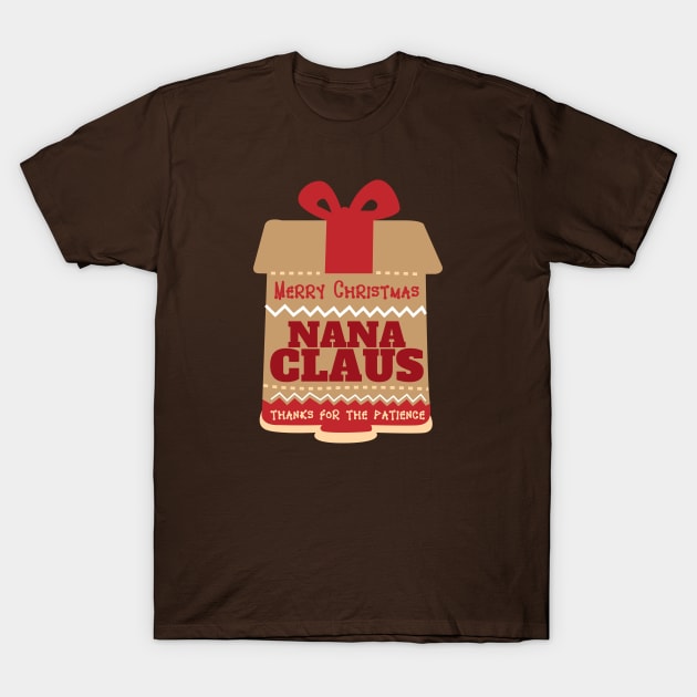 Nana Claus T-Shirt by CTShirts